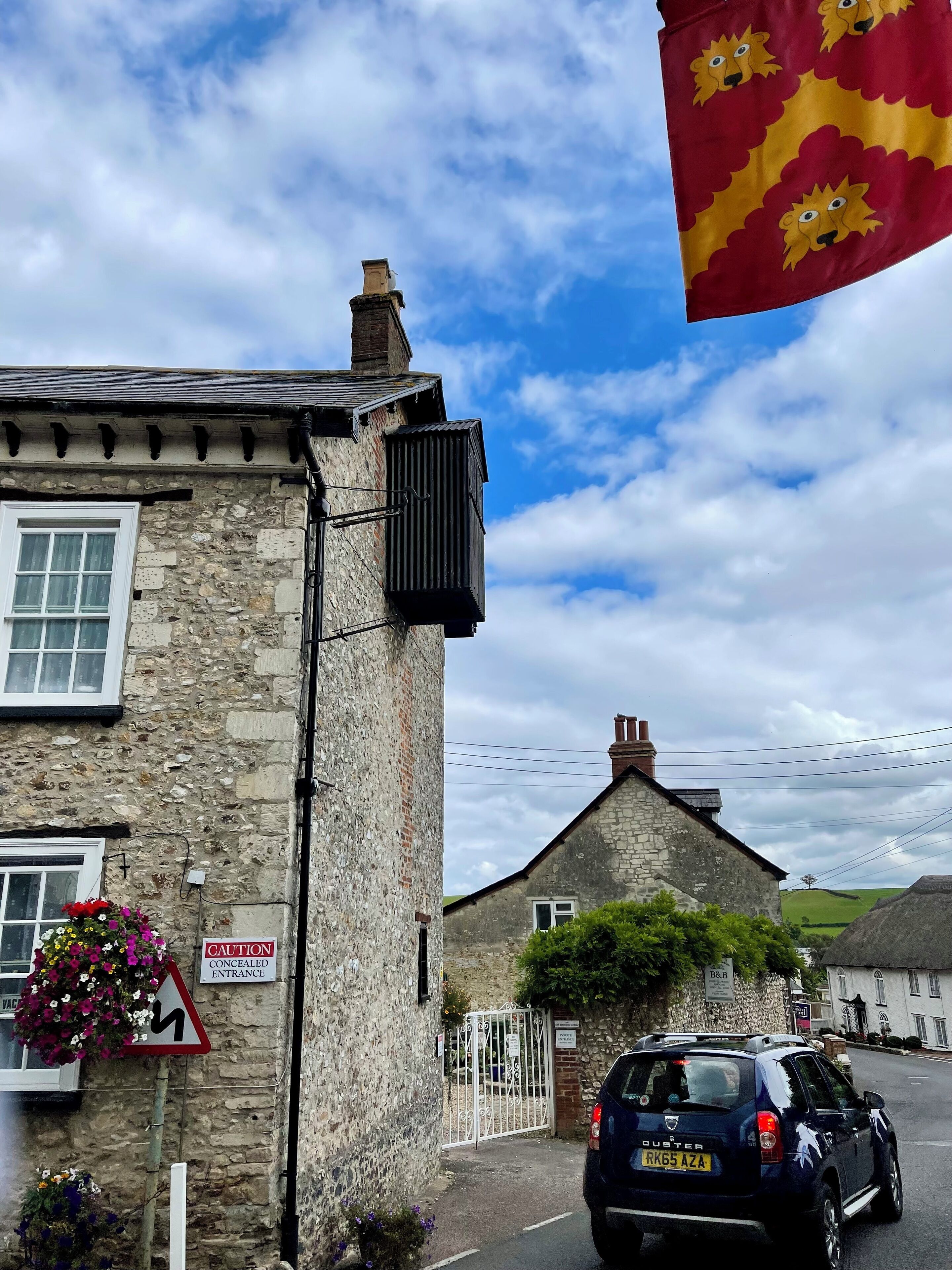 Façade de l’hébergement