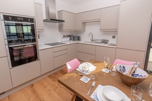 Microwave, oven, dishwasher, toaster