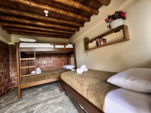 Bedroom 2 for 3 with private bathroom