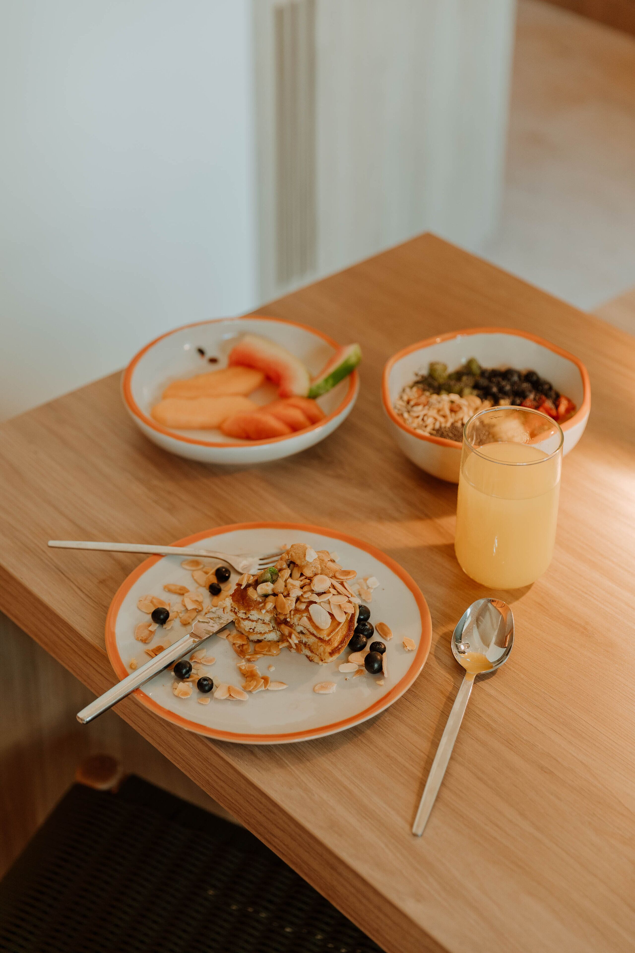 Repas de petit déjeuner
