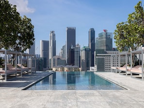 Outdoor pool, cabanas (surcharge)