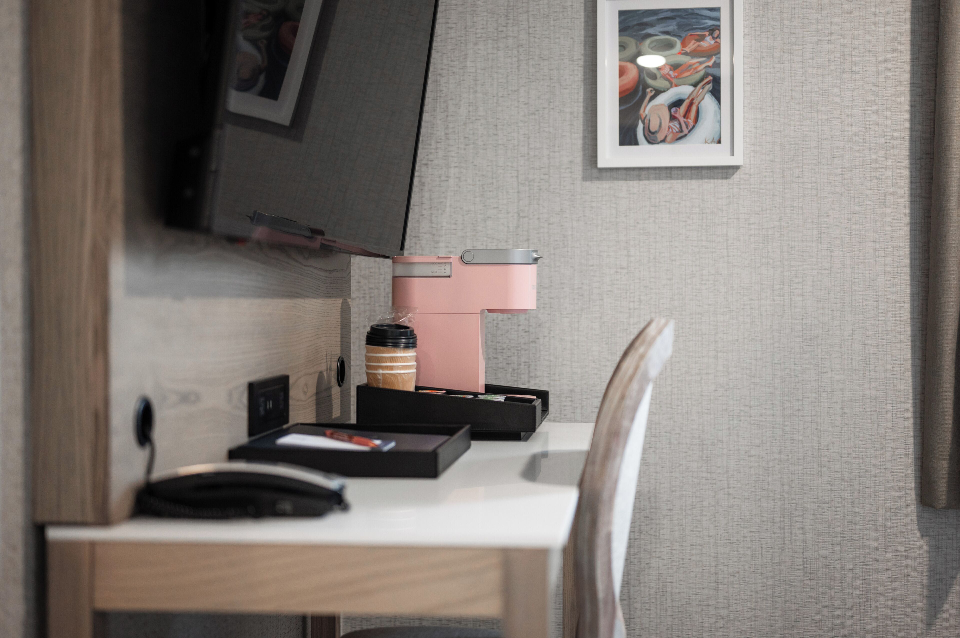 standard room, 1 king bed with sofa bed, accessible | 1 bedroom, individually furnished, desk, laptop workspace