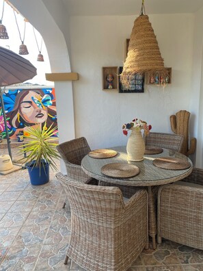 Opções para refeição ao ar livre