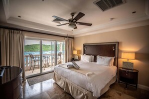 1 bedroom, WiFi, bed sheets - Happy Does- 1 BR Grande Bay Unit with Stunning Views of Cruz Bay! Walk to town! (St John)