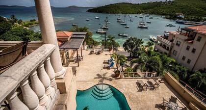 Happy Does- 1 BR Grande Bay Unit with Stunning Views of Cruz Bay! Walk to town!