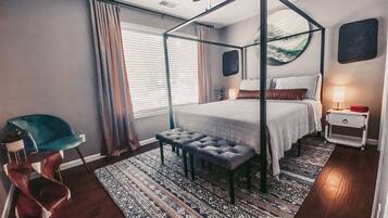 1 makuuhuone, työpöytä, silitysrauta/-lauta, ilmainen Wi-Fi