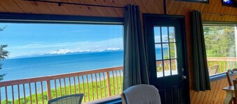 Ocean-view Cabins on the Anchor Point Bluff