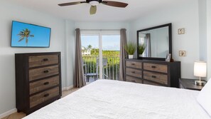 2 bedrooms, travel crib, WiFi, bed sheets