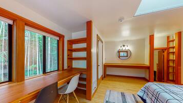 1 dormitori, escriptori, wifi i roba de llit