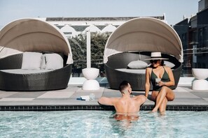 Outdoor pool - Level- Extended Stay Getaway. One Bedroom Suite (Long Beach)