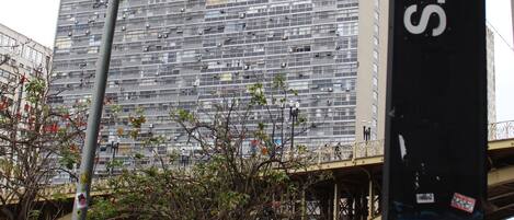 Majoituspaikan julkisivu