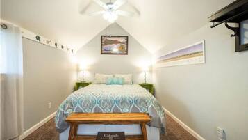 1 habitación, colchones con efecto memoria, wifi gratis y ropa de cama