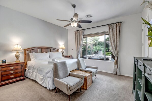 2 bedrooms, desk, iron/ironing board, free WiFi