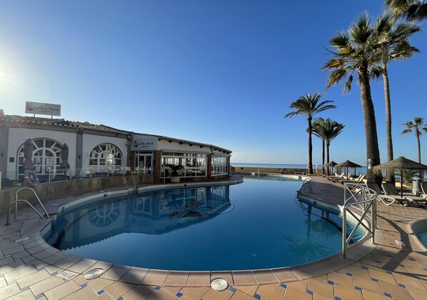 Opvarmet pool