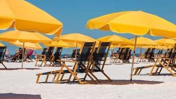 Aan het strand