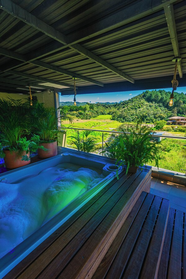 야외 스파 욕조