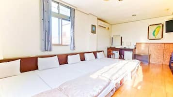 Standard Room, Multiple Beds | Desk, laptop workspace, free WiFi, bed sheets