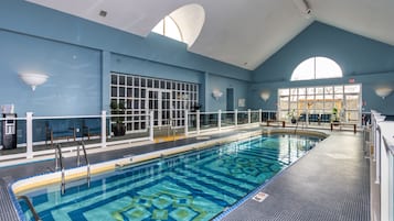 Indoor pool, a heated pool