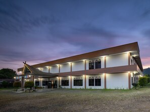 Façade de l’hébergement