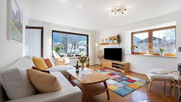 Televisión, chimenea