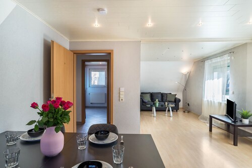 Ferienwohnung 'Am Hirnach' mit Gemeinschaftsterrasse, Gemeinschaftsgarten und WLAN