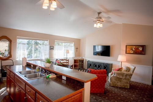 A beautiful Retreat on beautiful Hayden Lake nestled among the gorgeous pines