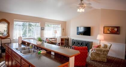 A beautiful Retreat on beautiful Hayden Lake nestled among the gorgeous pines