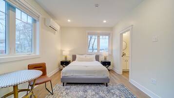 1 sovrum, internet och sängkläder