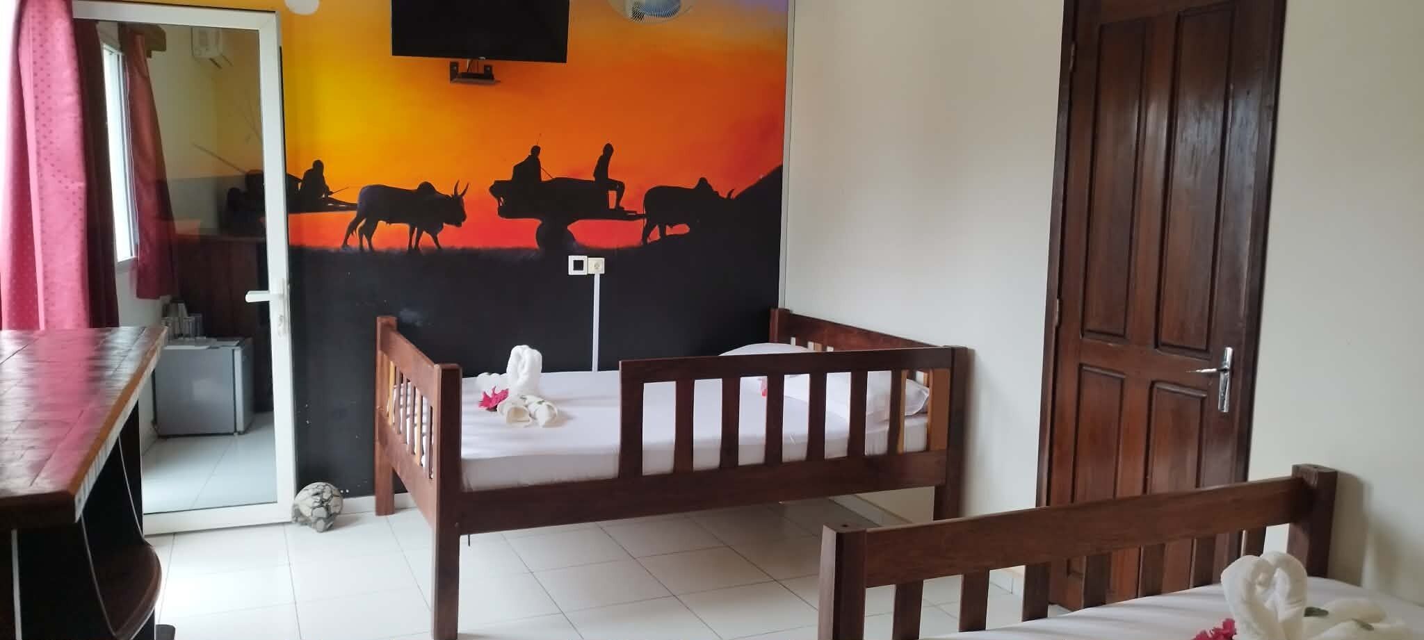 Familien-Vierbettzimmer