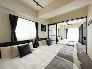 Executive Apartment, 2 Bedrooms, Non Smoking, City View | Individually decorated, laptop workspace, iron/ironing board, free WiFi