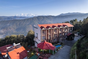 Fachada de la propiedad