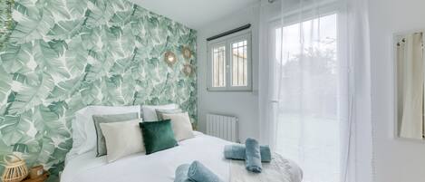 1 slaapkamer, beddengoed