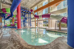 Indoor pool, outdoor pool