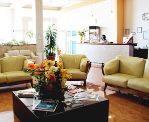 Sala de estar en el lobby