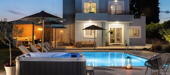 Ethria Pool Villa with heated jacuzzi