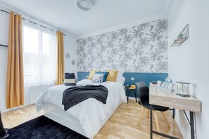 4 chambres, draps fournis