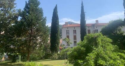 Studio F1 avec balcon, animaux admis, Amélie-les-Bains