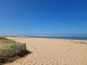 On the beach