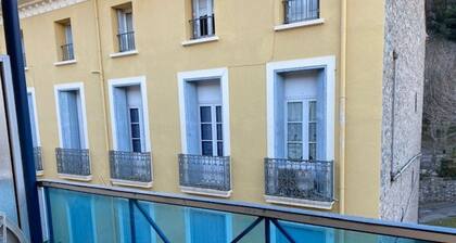Studio cosy avec parking à 50m des Thermes, 2 couchages - Amélie-les-Bains