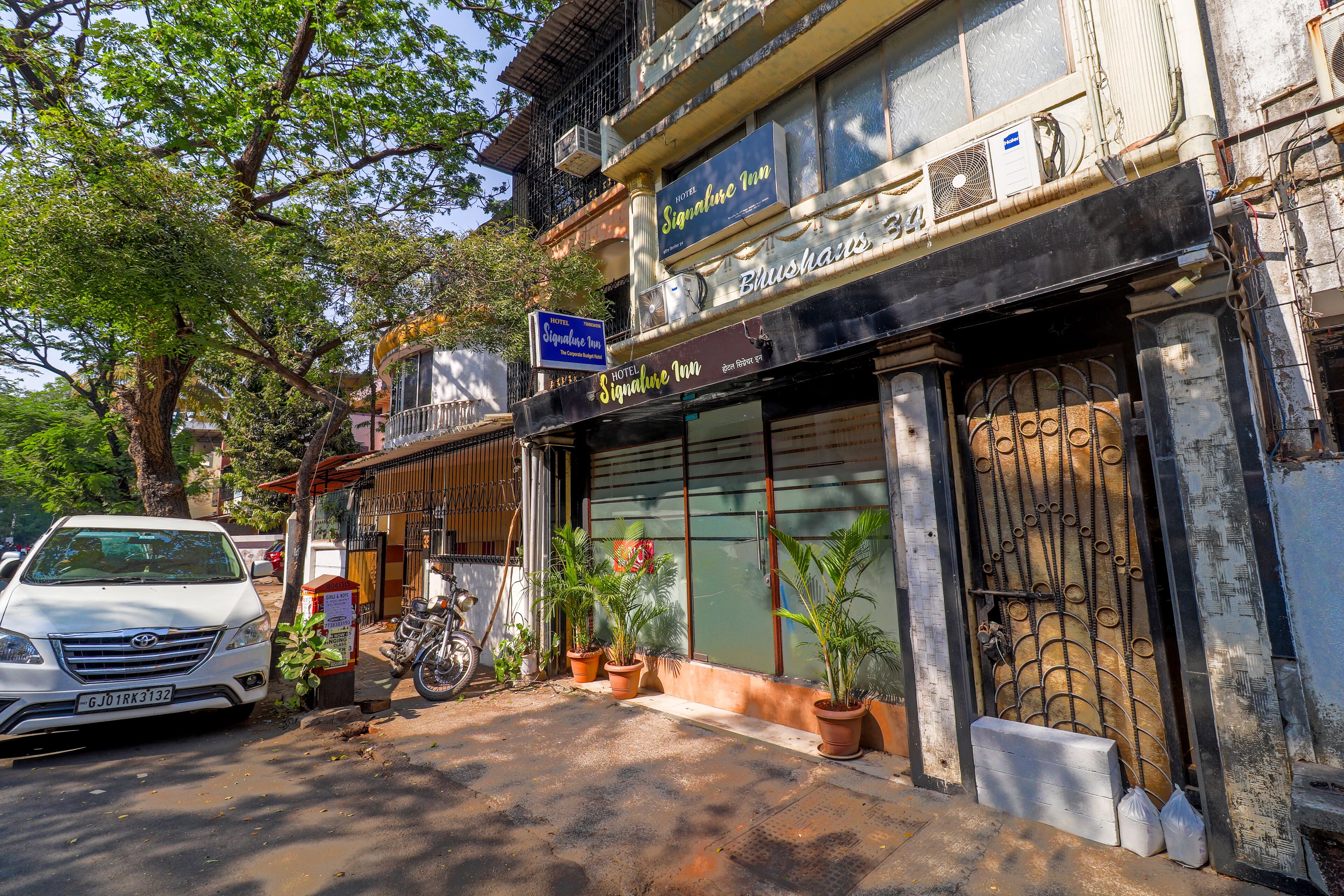 Fachada del alojamiento