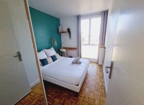 1 chambre, Wi-Fi, draps fournis