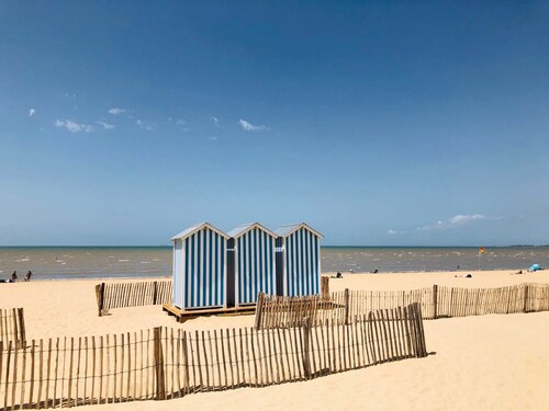 Cozy 2-room for 4 guests, Châtelaillon-Plage, parking