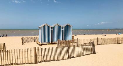 Cozy 2-room for 4 guests, Châtelaillon-Plage, parking