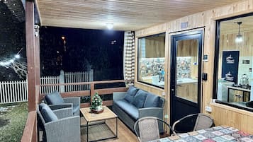 Casa de árbol Confort | Terraza o patio
