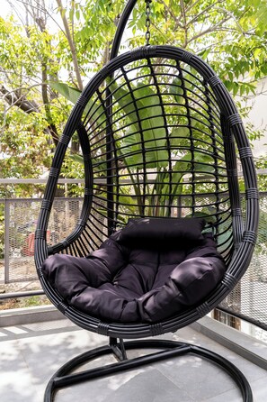 Deluxe Double Room, Balcony | Terrace/patio - Play Psyri, a member of Brown Hotels (Athens)