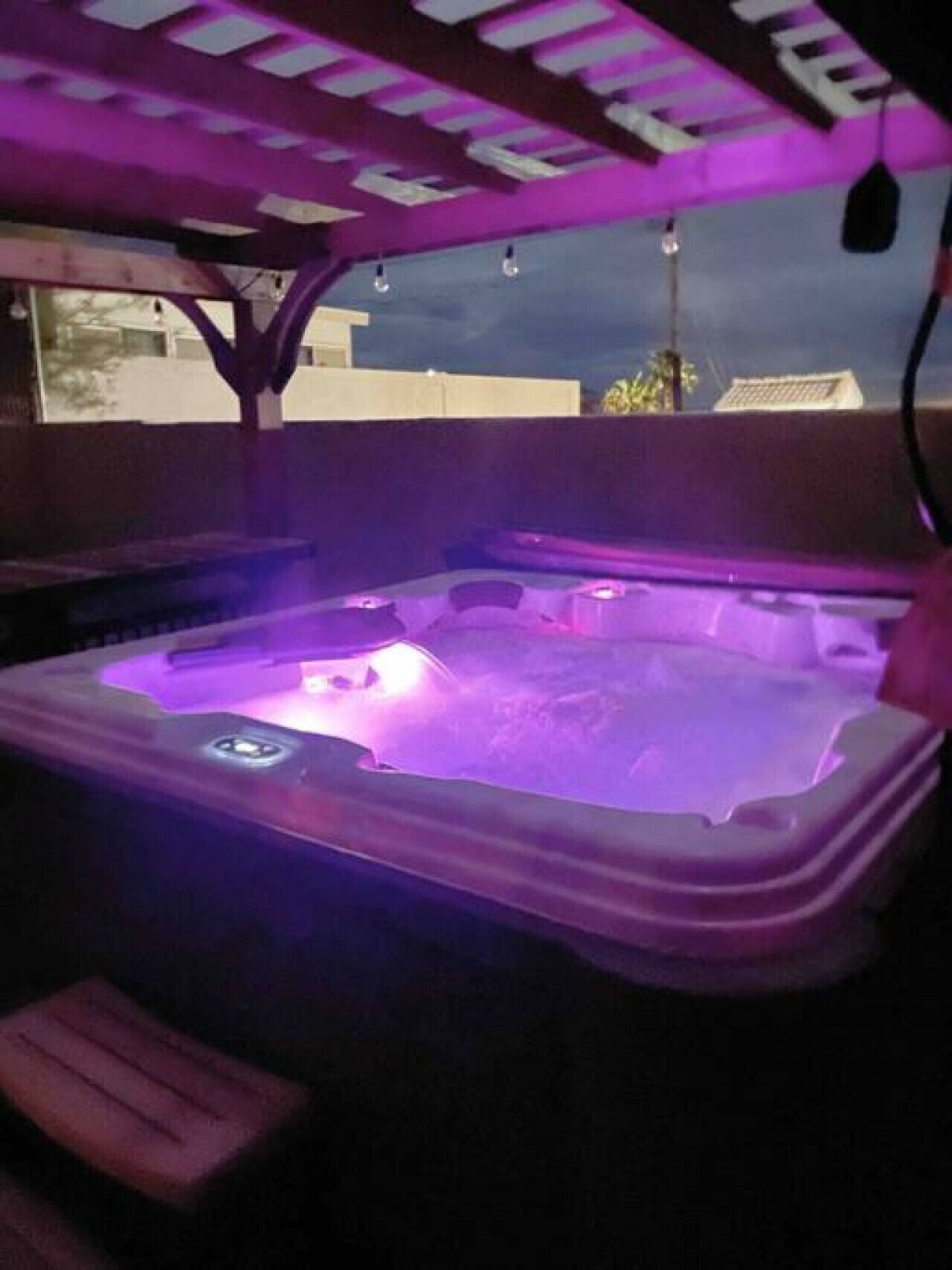 Bain à remous extérieur