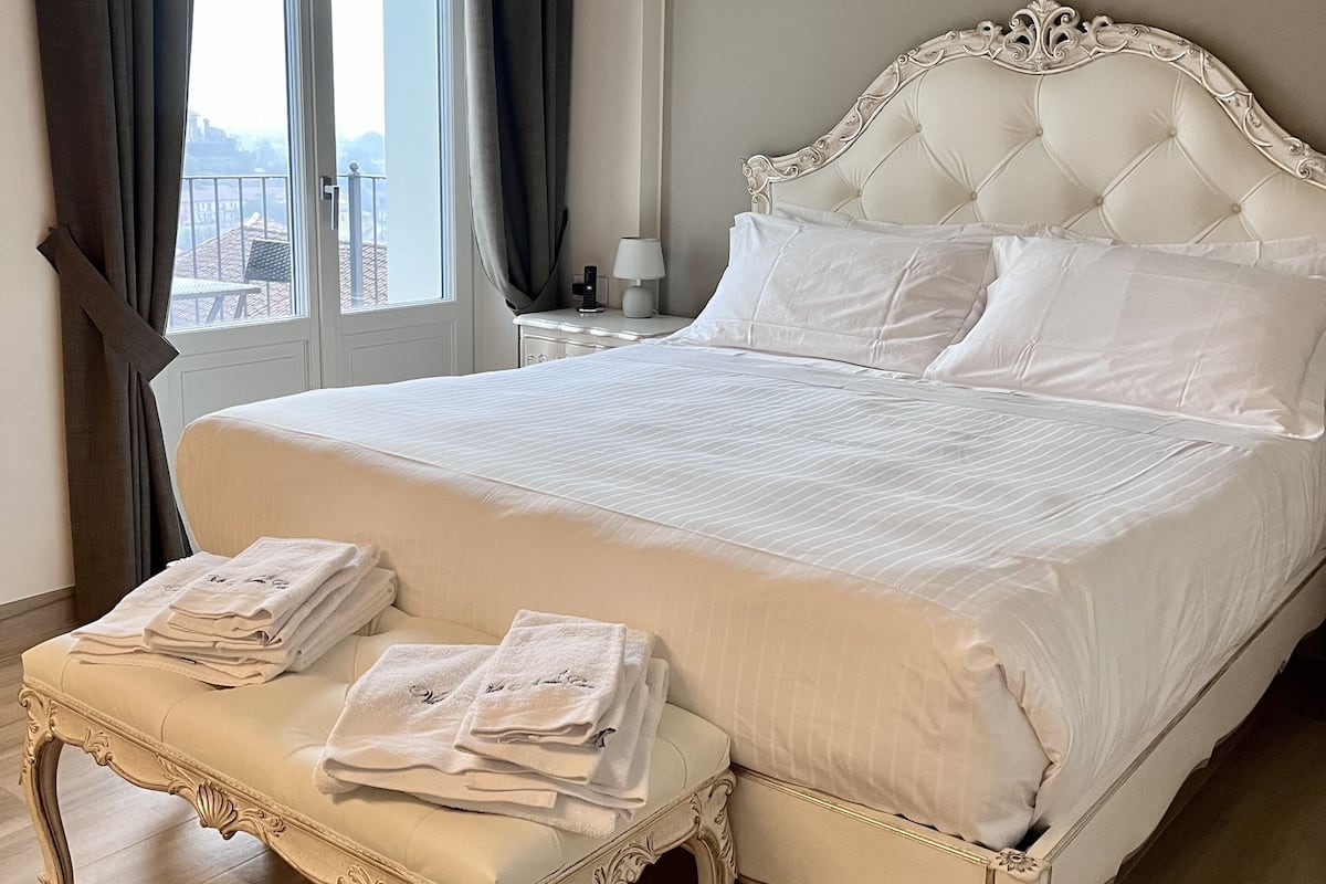 Superior kamer | Luxe beddengoed, donzen dekbedden, bedden met traagschuimmatras