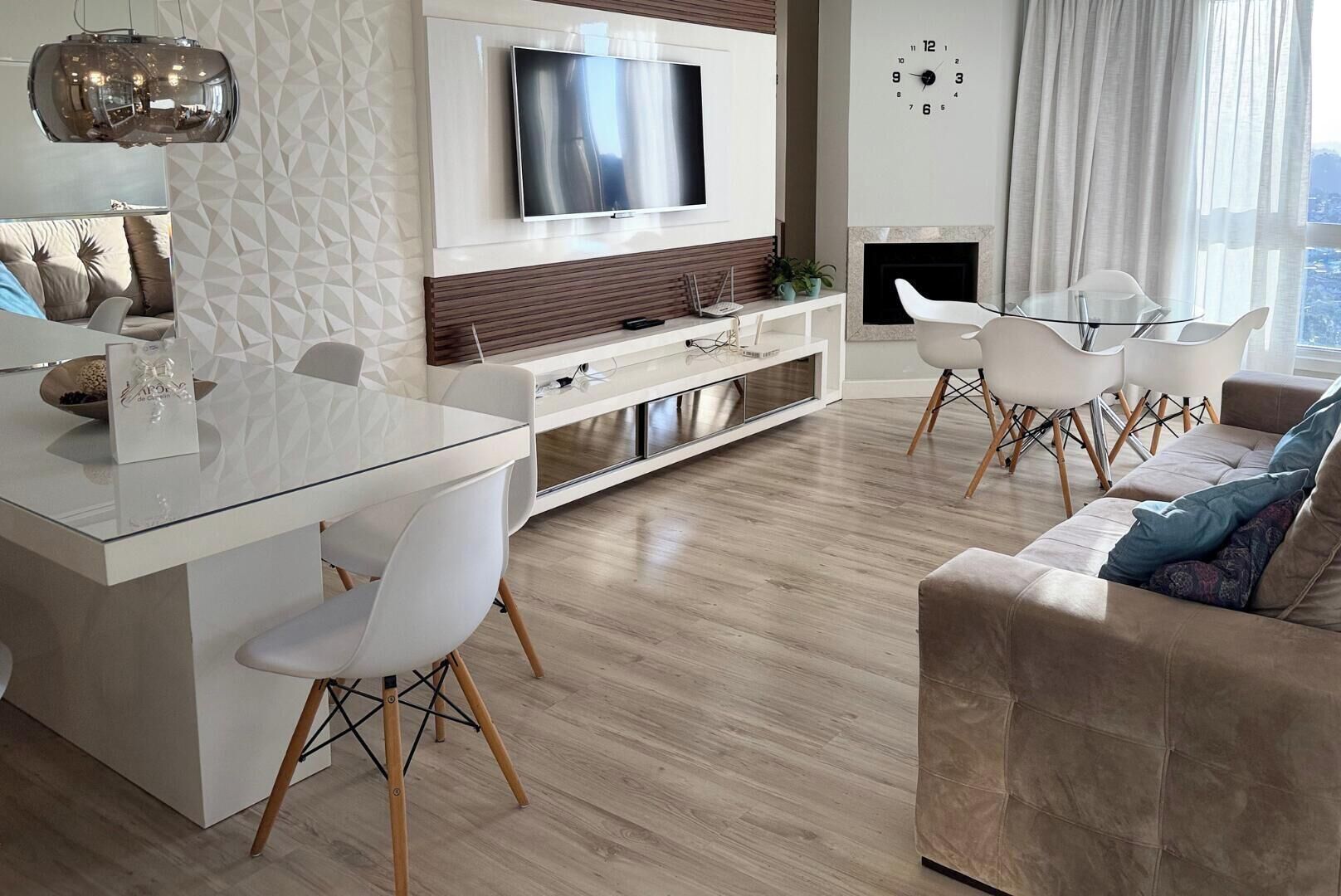 Apartment | Living area | 45-inch TV with digital channels, Netflix, streaming services