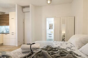 1 Schlafzimmer, Bügeleisen/Bügelbrett, WLAN