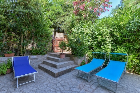 Terrace/patio. Holiday Home "Castagnola" with Private Garden and Terrace